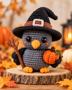 crochet crow