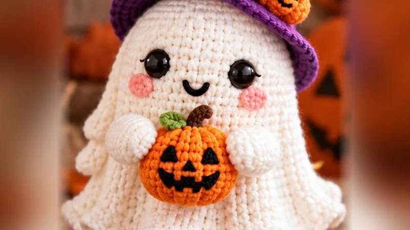 Cute Ghost Crochet Pattern