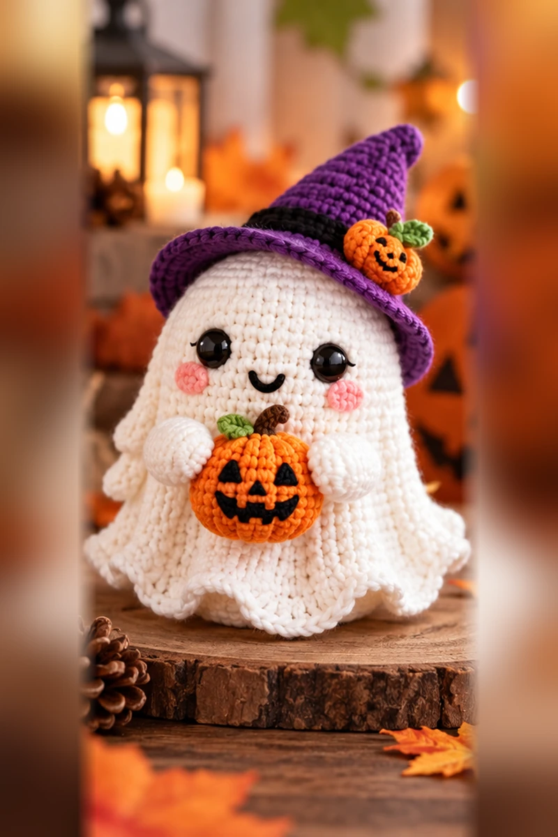 Cute Ghost Crochet Pattern